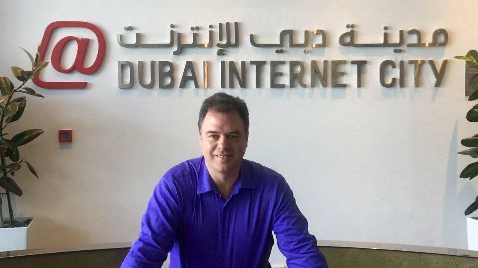 Ernesto Verdugo at Dubai Internet City