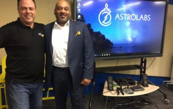 Ernesto Verdugo and Dr. Ruben West in Astrolabs in Dubai